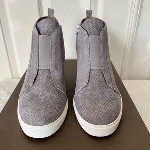 Linea Paolo Felicia Gray Suede Shoes